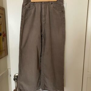 Salusa Glassworks Brown Cropped Pants